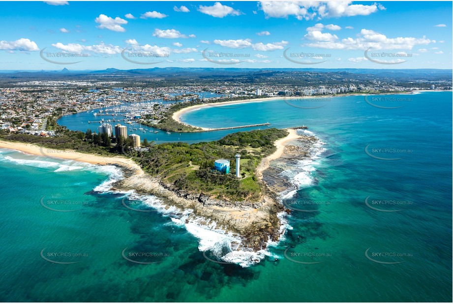 Point Cartwright Lighthouse QLD Aerial Photography