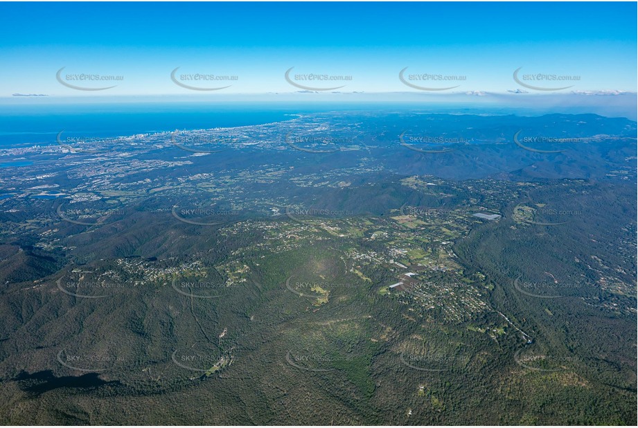 High Altitude Aerial Photo Tamborine Mountain Aerial Photography