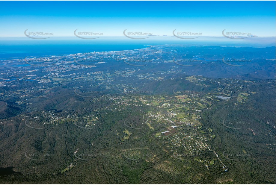 High Altitude Aerial Photo Tamborine Mountain Aerial Photography