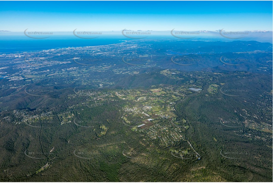 High Altitude Aerial Photo Tamborine Mountain Aerial Photography