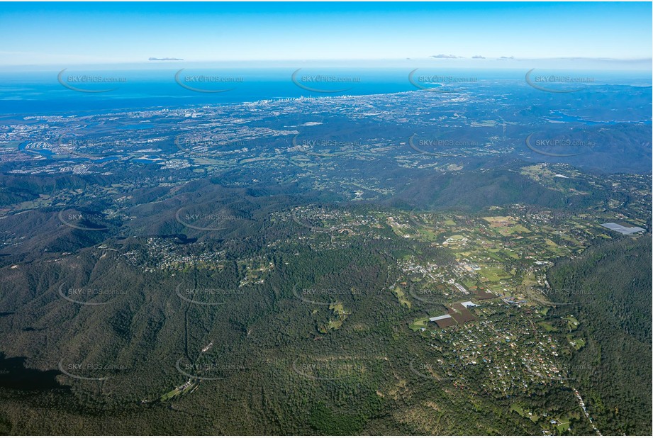 High Altitude Aerial Photo Tamborine Mountain Aerial Photography