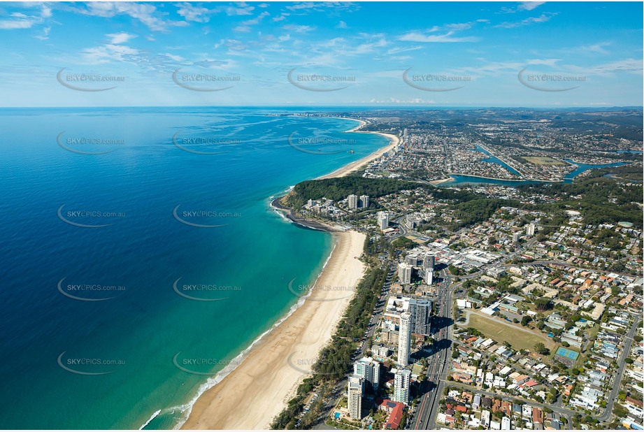 Aerial Photo Burleigh Heads Aerial Photography