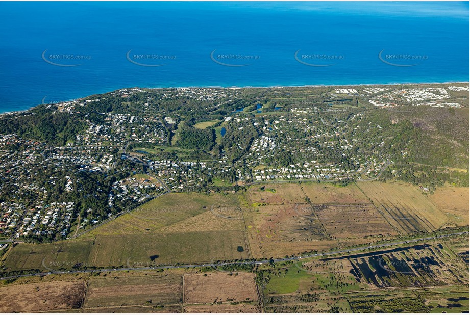 High Altitude Aerial Photo Coolum Beach Aerial Photography