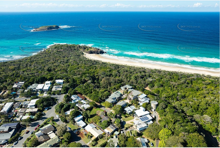 Aerial Photo Fingal Head Aerial Photography