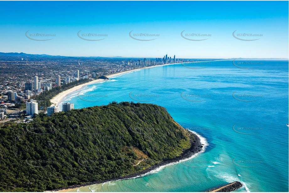 Aerial Photo Burleigh Heads Aerial Photography