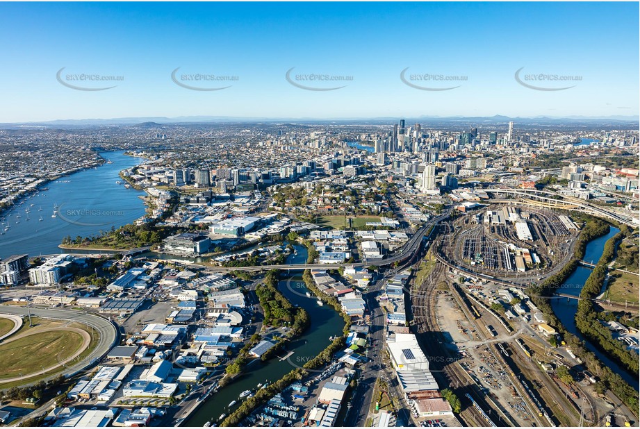 Aerial Photo Bowen Hills Aerial Photography