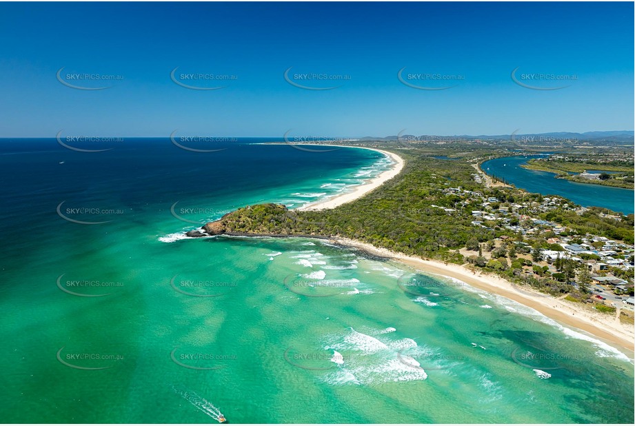 Aerial Photo Fingal Head Aerial Photography