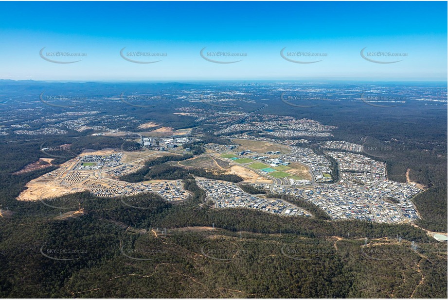 High Altitude Aerial Photo Spring Mountain QLD Aerial Photography