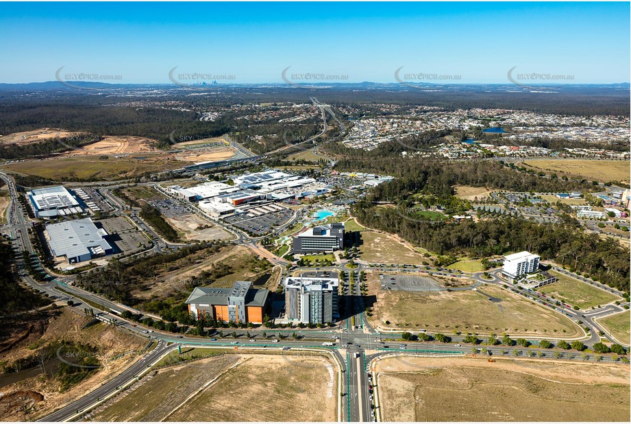 Aerial Photo Springfield Central Aerial Photography