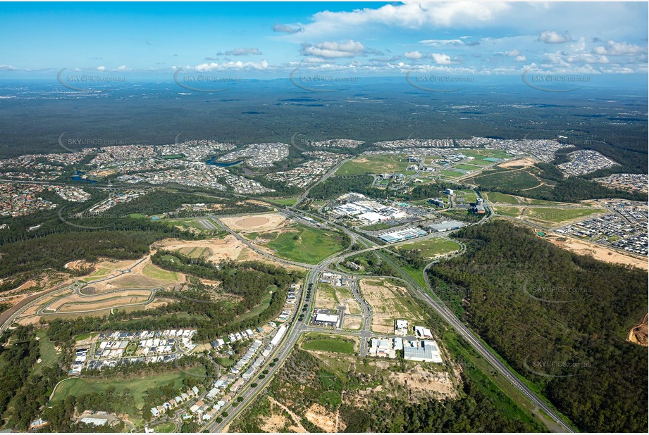 Aerial Photo Augustine Heights QLD Aerial Photography