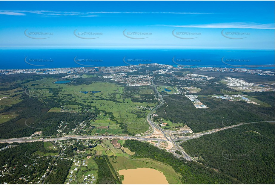 High Altitude Aerial Photo Meridan Plains QLD Aerial Photography