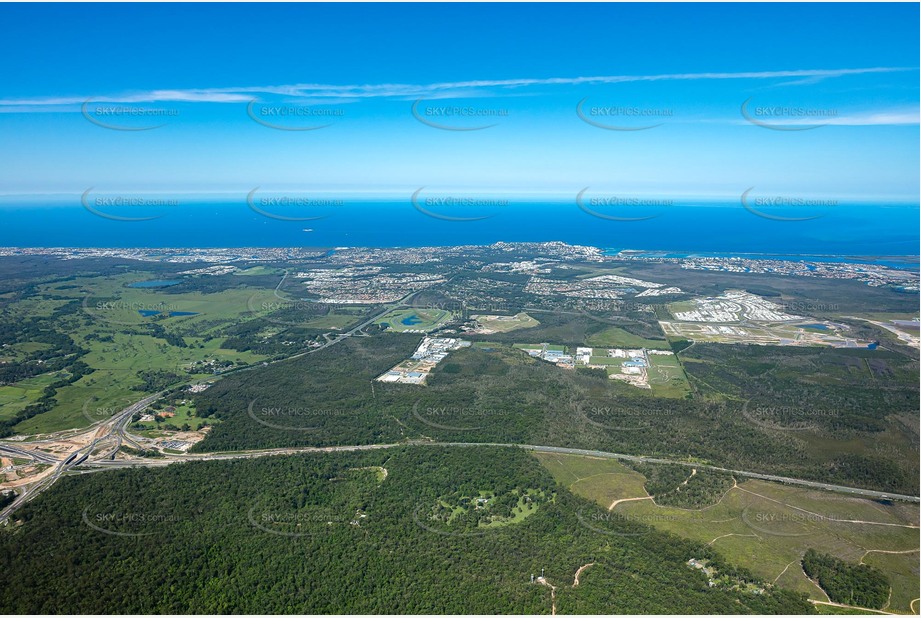 High Altitude Aerial Photo Meridan Plains QLD Aerial Photography