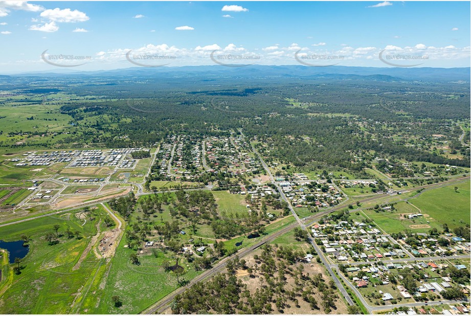 Aerial Photo Walloon QLD Aerial Photography