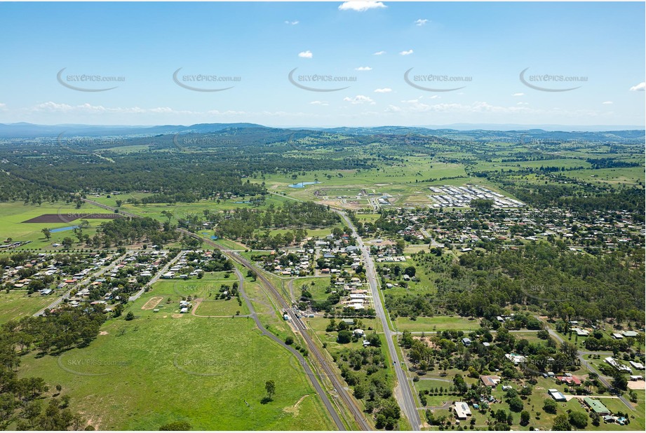 Aerial Photo Walloon QLD Aerial Photography