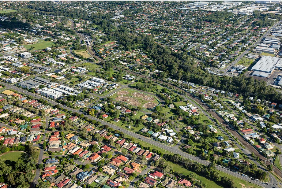 Aerial Photo Coopers Plains QLD Aerial Photography