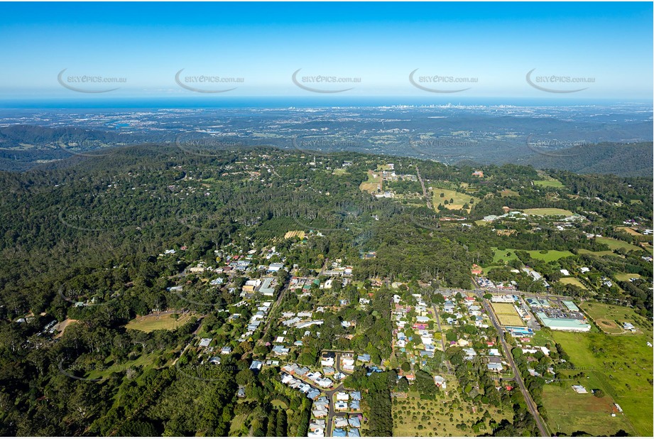 High Altitude Aerial Photo Tamborine Mountain QLD Aerial Photography