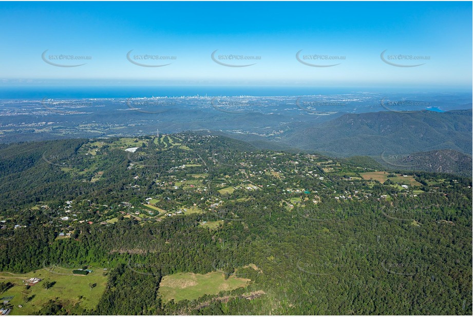 High Altitude Aerial Photo Tamborine Mountain QLD Aerial Photography