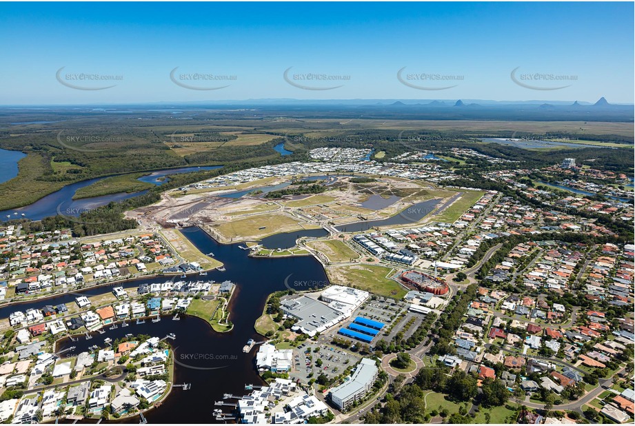 Aerial Photo Pelican Waters QLD Aerial Photography