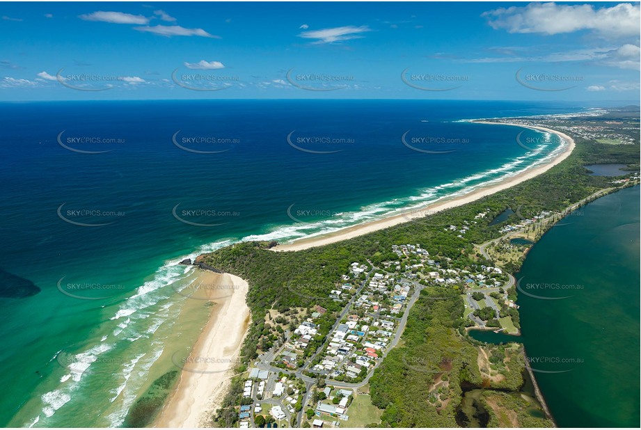 Aerial Photo Fingal Head NSW Aerial Photography