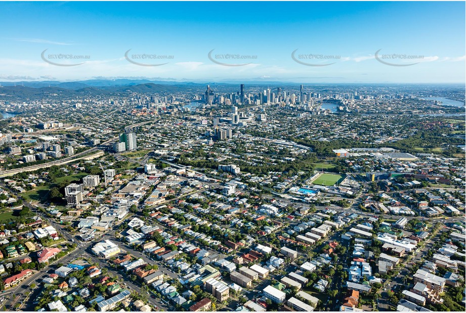 Aerial Photo Greenslopes QLD Aerial Photography