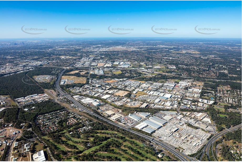 High Altitude Aerial Photo Wacol QLD Aerial Photography