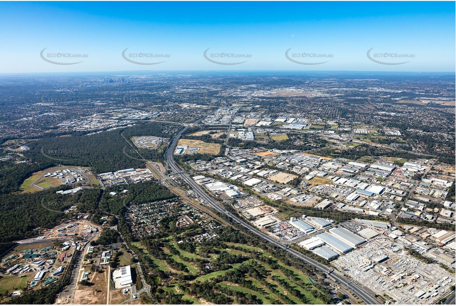 High Altitude Aerial Photo Wacol QLD Aerial Photography