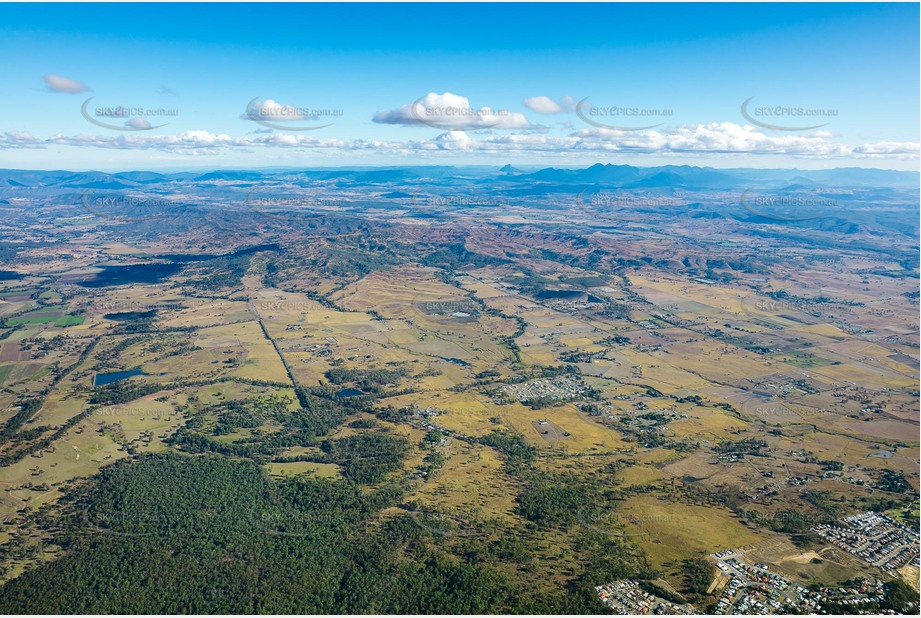 High Altitude Aerial Photo Beaudesert QLD Aerial Photography