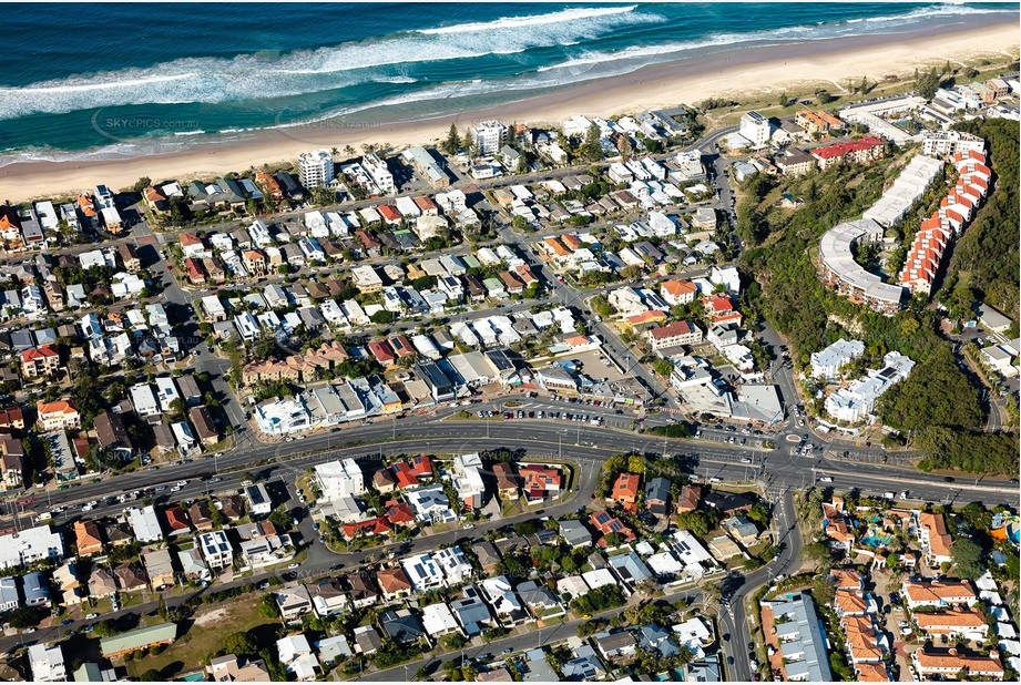 Aerial Photo Mermaid Beach QLD Aerial Photography