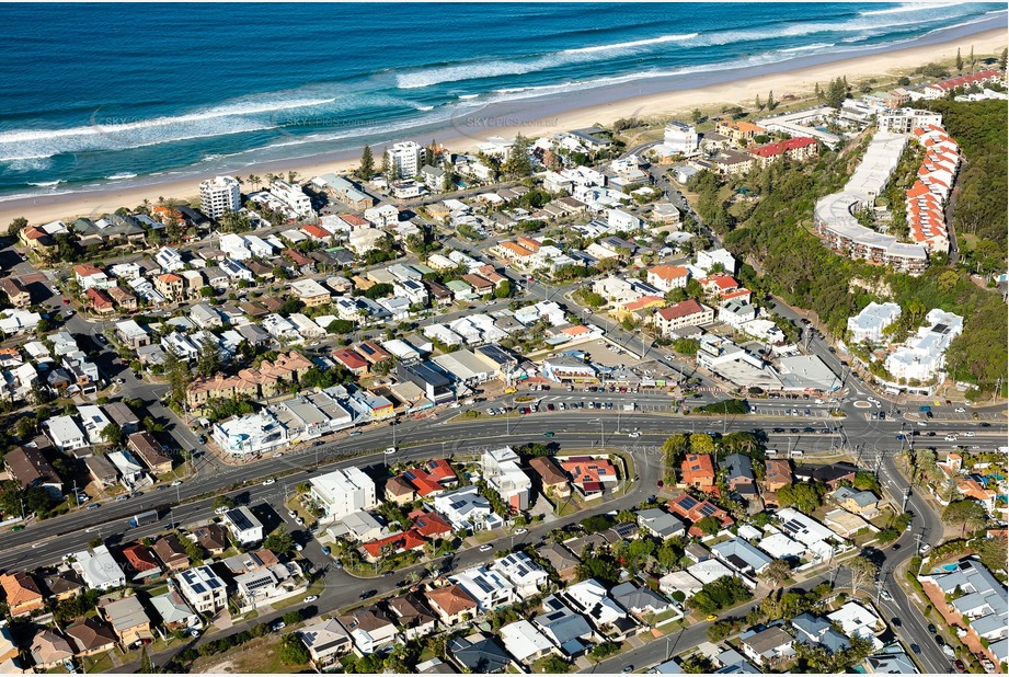 Aerial Photo Mermaid Beach QLD Aerial Photography