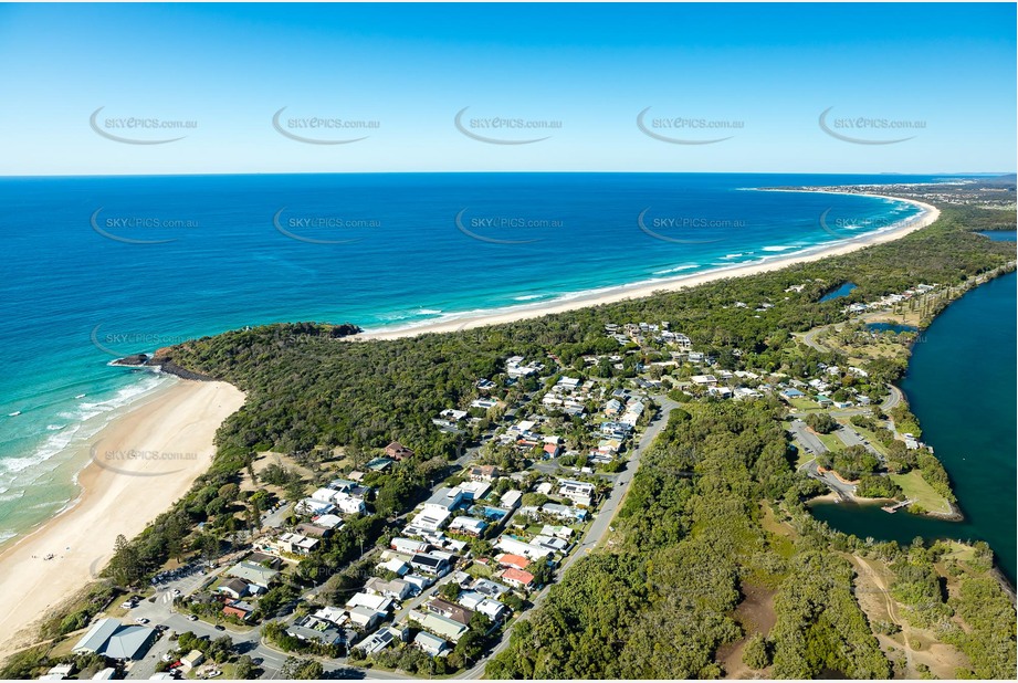 Aerial Photo Fingal Head NSW Aerial Photography