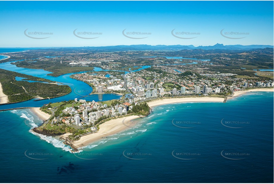 Aerial Photo Coolangatta QLD Aerial Photography