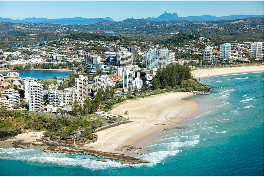 Aerial Photo Coolangatta QLD Aerial Photography