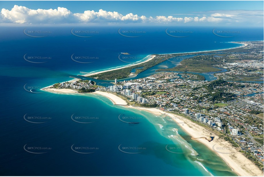 High Altitude Aerial Photo Coolangatta QLD Aerial Photography