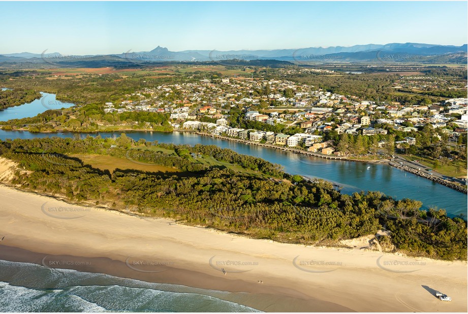 Aerial Photo Kingscliff NSW Aerial Photography