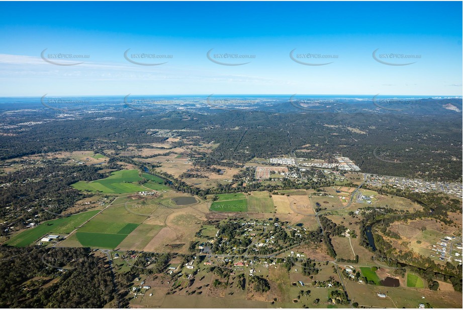 Aerial Photo Chambers Flat QLD Aerial Photography