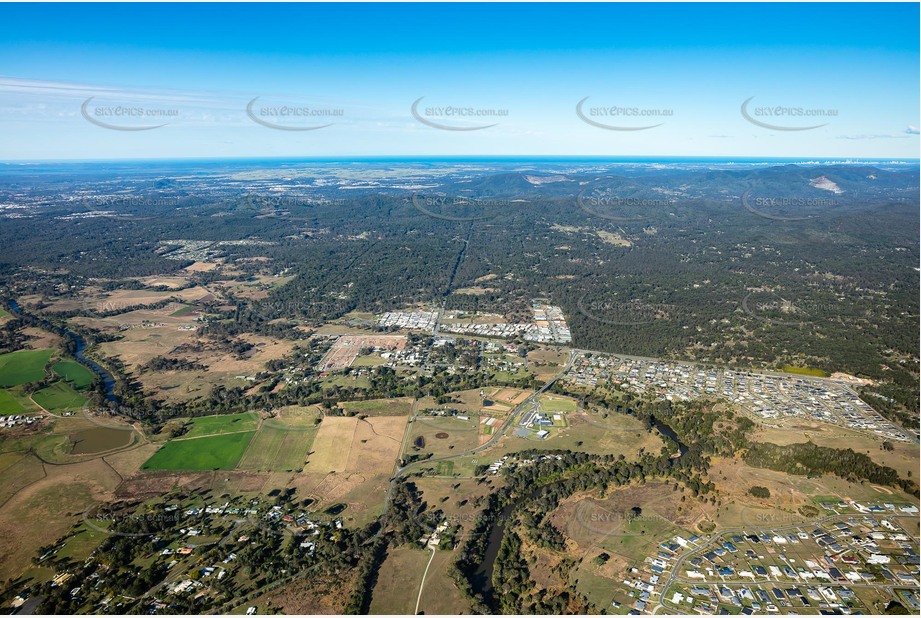 Aerial Photo Chambers Flat QLD Aerial Photography