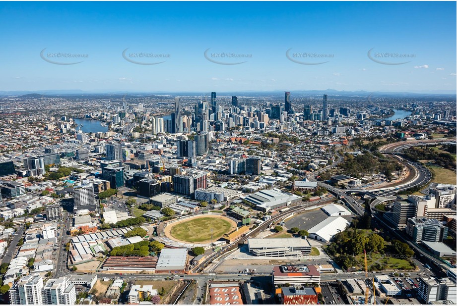 Aerial Photo Bowen Hills QLD Aerial Photography