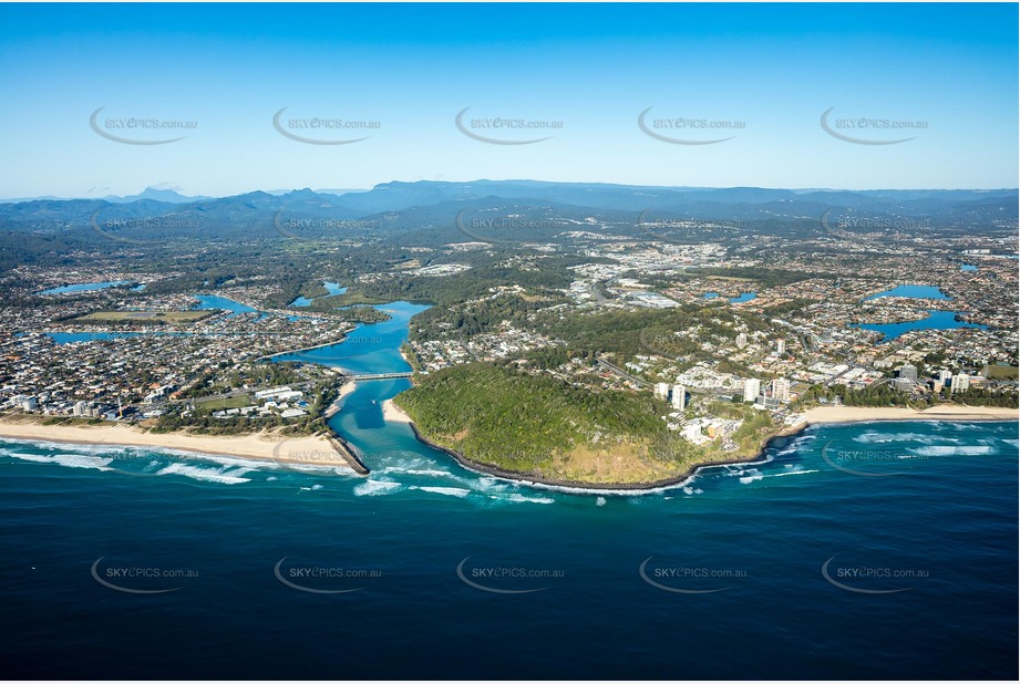 Aerial Photo Burleigh Heads QLD Aerial Photography