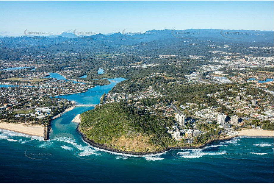 Aerial Photo Burleigh Heads QLD Aerial Photography