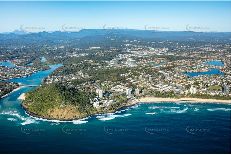 Aerial Photo Burleigh Heads QLD Aerial Photography