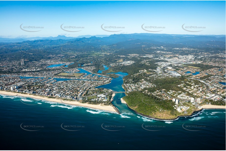 Aerial Photo Burleigh Heads QLD Aerial Photography