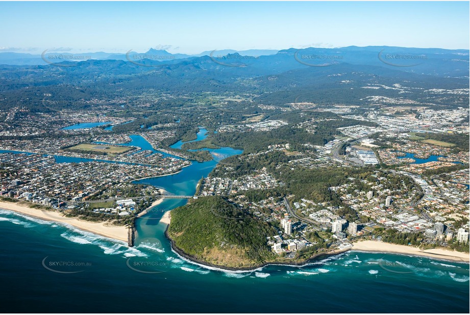 Aerial Photo Burleigh Heads QLD Aerial Photography