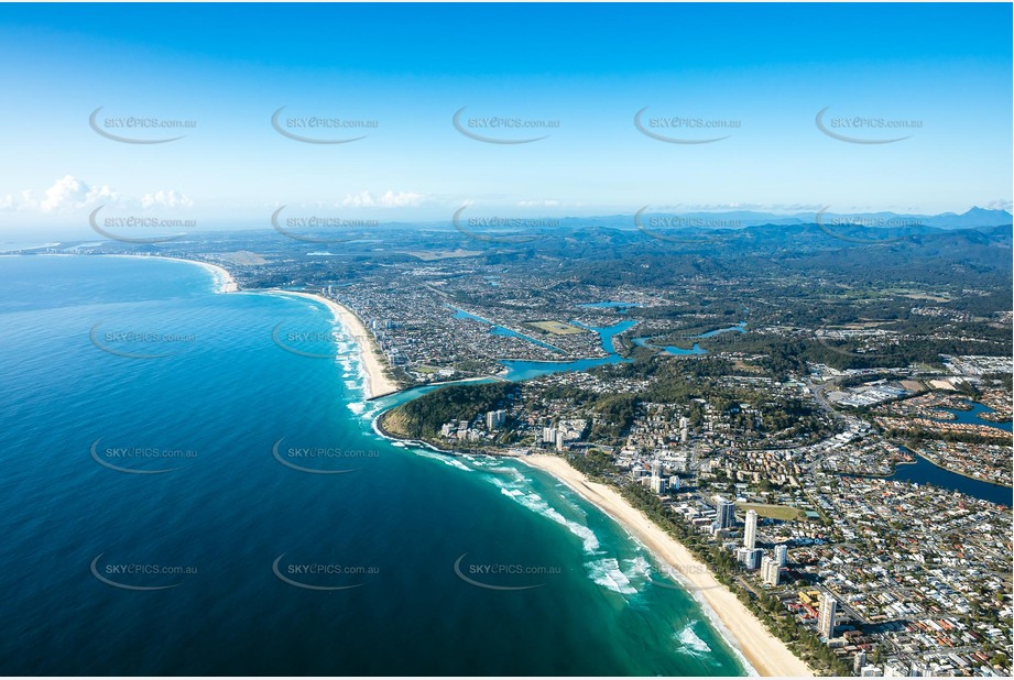 Aerial Photo Burleigh Heads QLD Aerial Photography