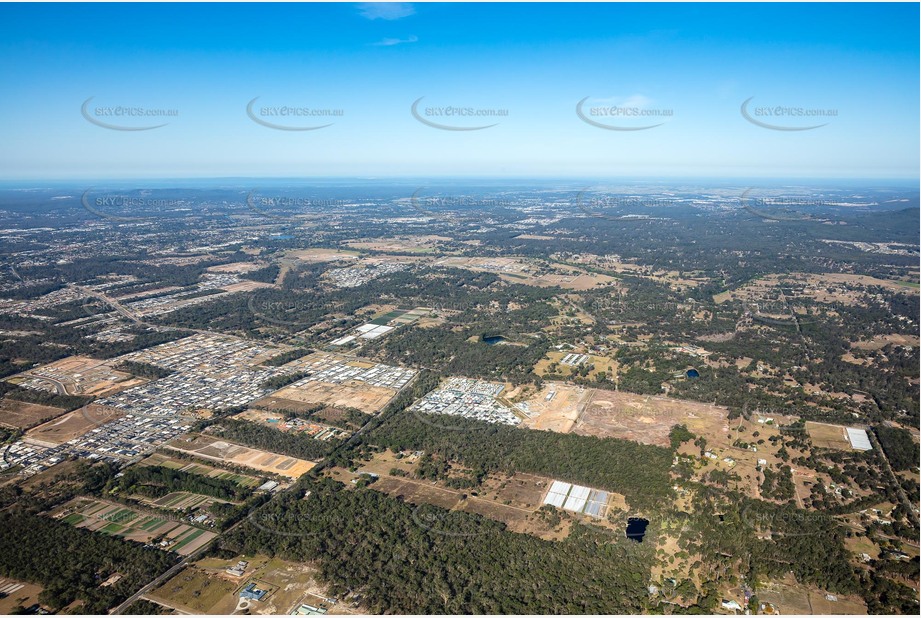 Aerial Photo Chambers Flat QLD Aerial Photography