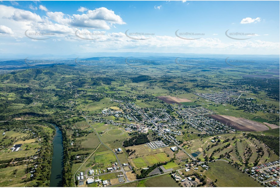 High Altitude Aerial Photo Lowood Aerial Photography