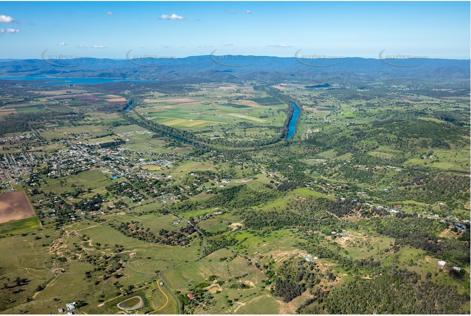 High Altitude Aerial Photo Lowood Aerial Photography