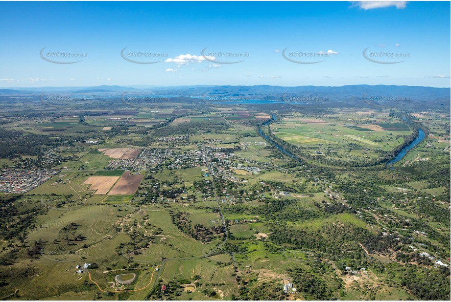 High Altitude Aerial Photo Lowood Aerial Photography