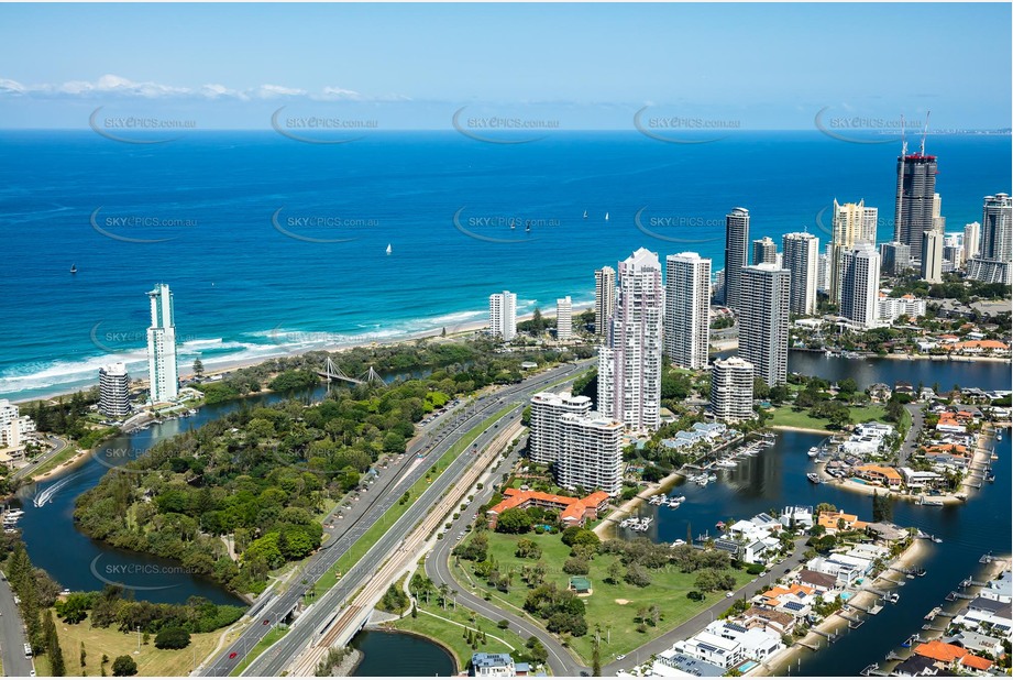 Aerial Photo Surfers Paradise QLD Aerial Photography