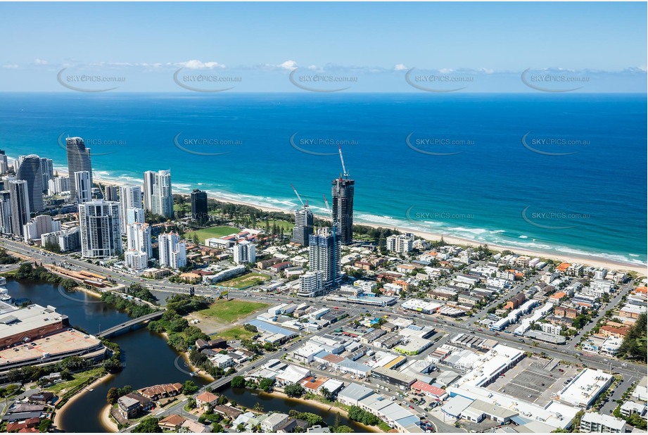 Aerial Photo Mermaid Beach QLD Aerial Photography