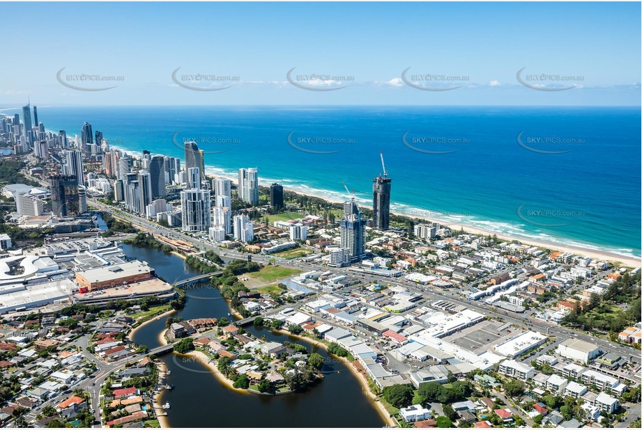 Aerial Photo Mermaid Beach QLD Aerial Photography